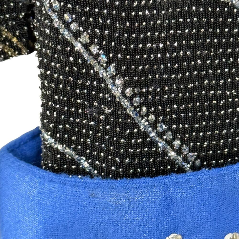 1849 Authentic Ranchwear USA Made Stretch Rodeo Rhinestone Zip Up Show Jacket S - Picture 8 of 16